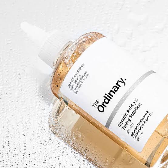 The Ordinary Glycolic Acid 7% Toning Solution Exfoliating Toner for Brighter & Smoother Skin
