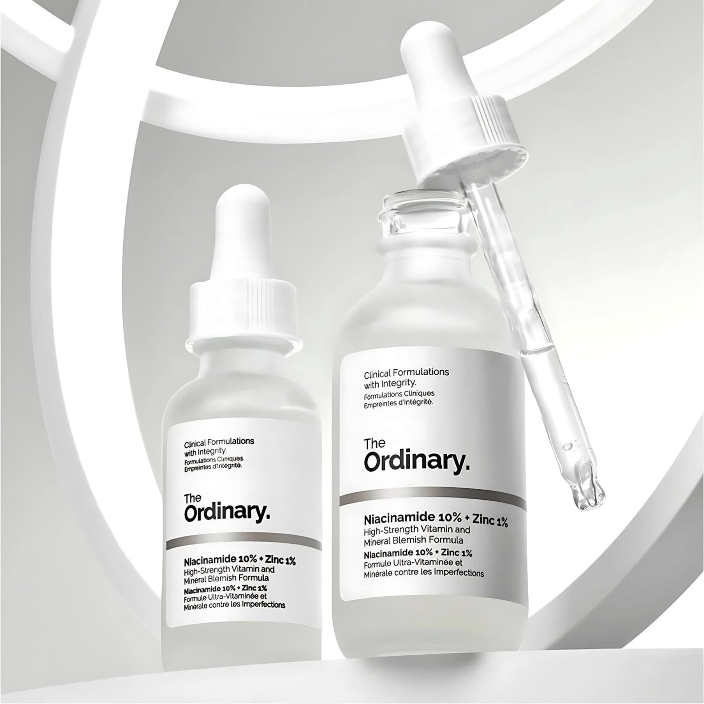 The Ordinary Niacinamide 10% + Zinc 1 % - 30ml |Oil Control, Pore Minimizing & Blemish Solution Serum|