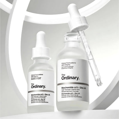 The Ordinary Niacinamide 10% + Zinc 1 % - 30ml |Oil Control, Pore Minimizing & Blemish Solution Serum|