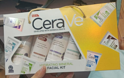 Pack of 06 CeraVe Hydrating Mineral Facial Kit | Best Quality Hydrating Mineral Facial Kit