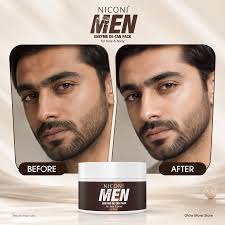 Niconi Men Enzyme De-Tan Pack for Face & Body |300gram