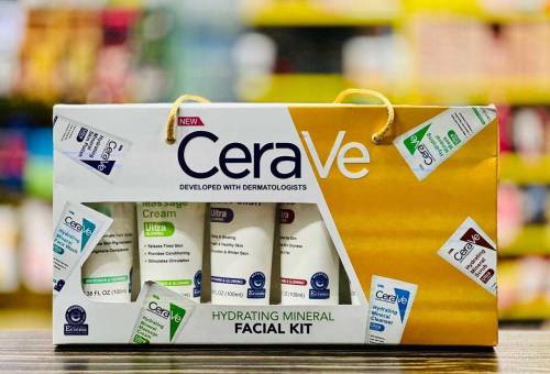 Pack of 06 CeraVe Hydrating Mineral Facial Kit | Best Quality Hydrating Mineral Facial Kit