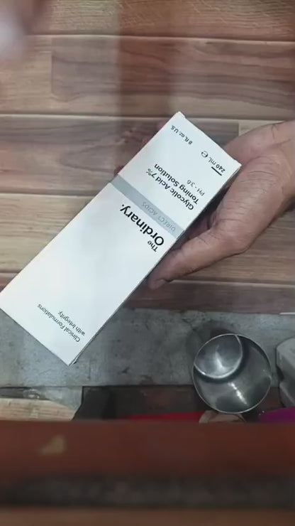 The Ordinary Glycolic Acid 7% Toning Solution Exfoliating Toner for Brighter & Smoother Skin